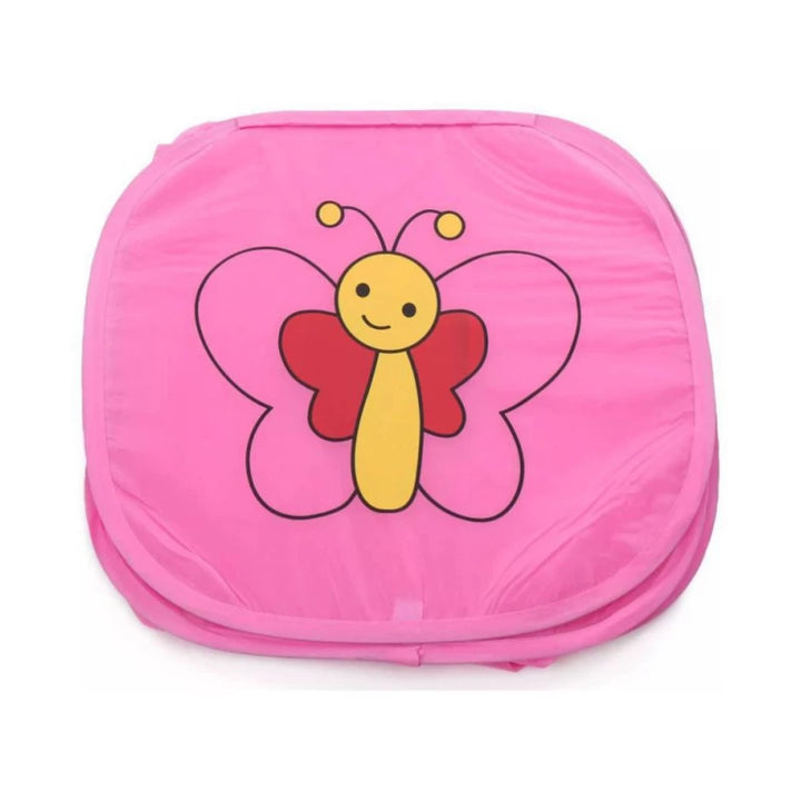 Multipurpose Foldable Basket Butterfly Pink at Zubaidas Official Pakistan