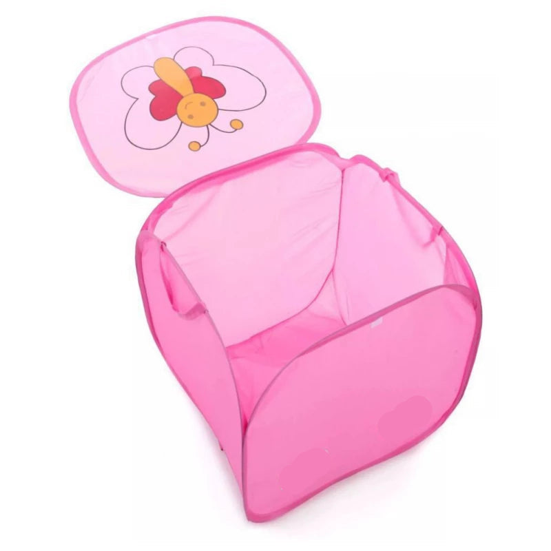 Multipurpose Foldable Basket Butterfly Pink at Zubaidas Online Pakistan