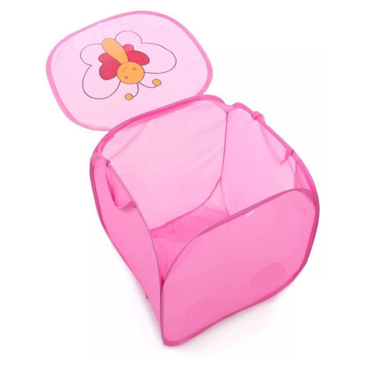 Multipurpose Foldable Basket Butterfly Pink at Zubaidas Online Pakistan