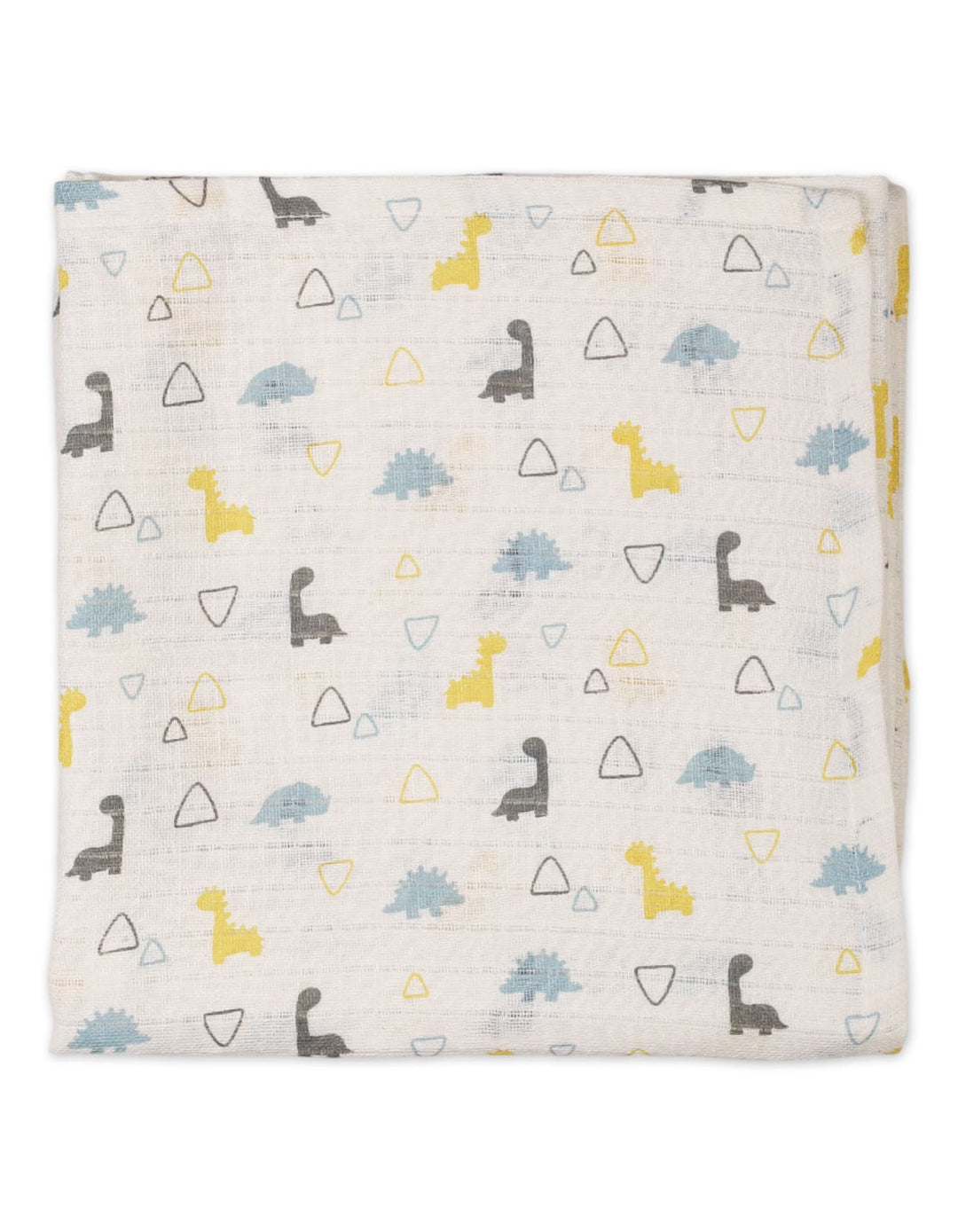Muslin Sheets Pack of 2 Bambies Dino and Dots at Zubaidas Little Darling Pakistan
