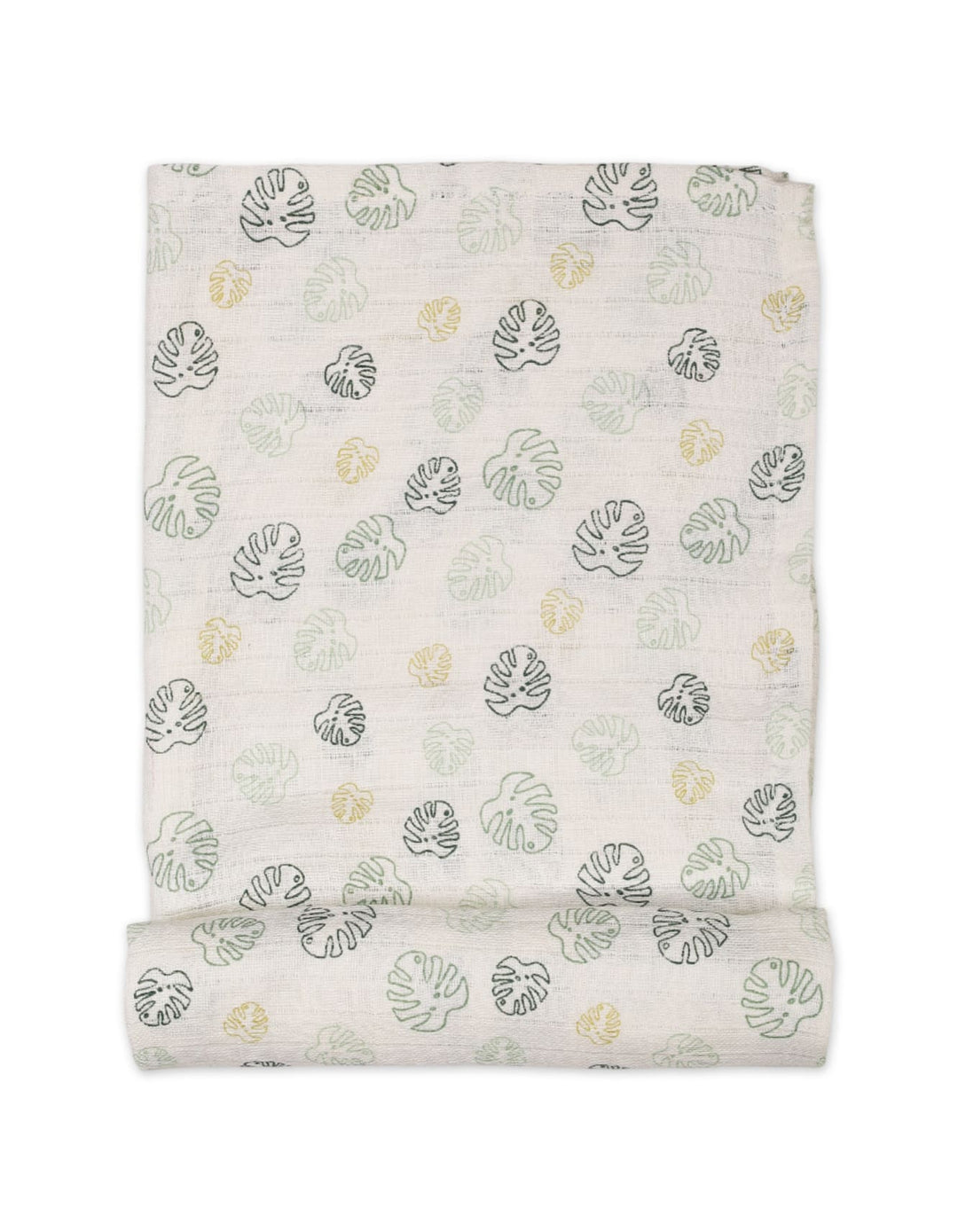 Muslin Sheets Pack of 2 Bambies Dino and Leaf Print at Zubaidas Graco Babyshop Pakistan