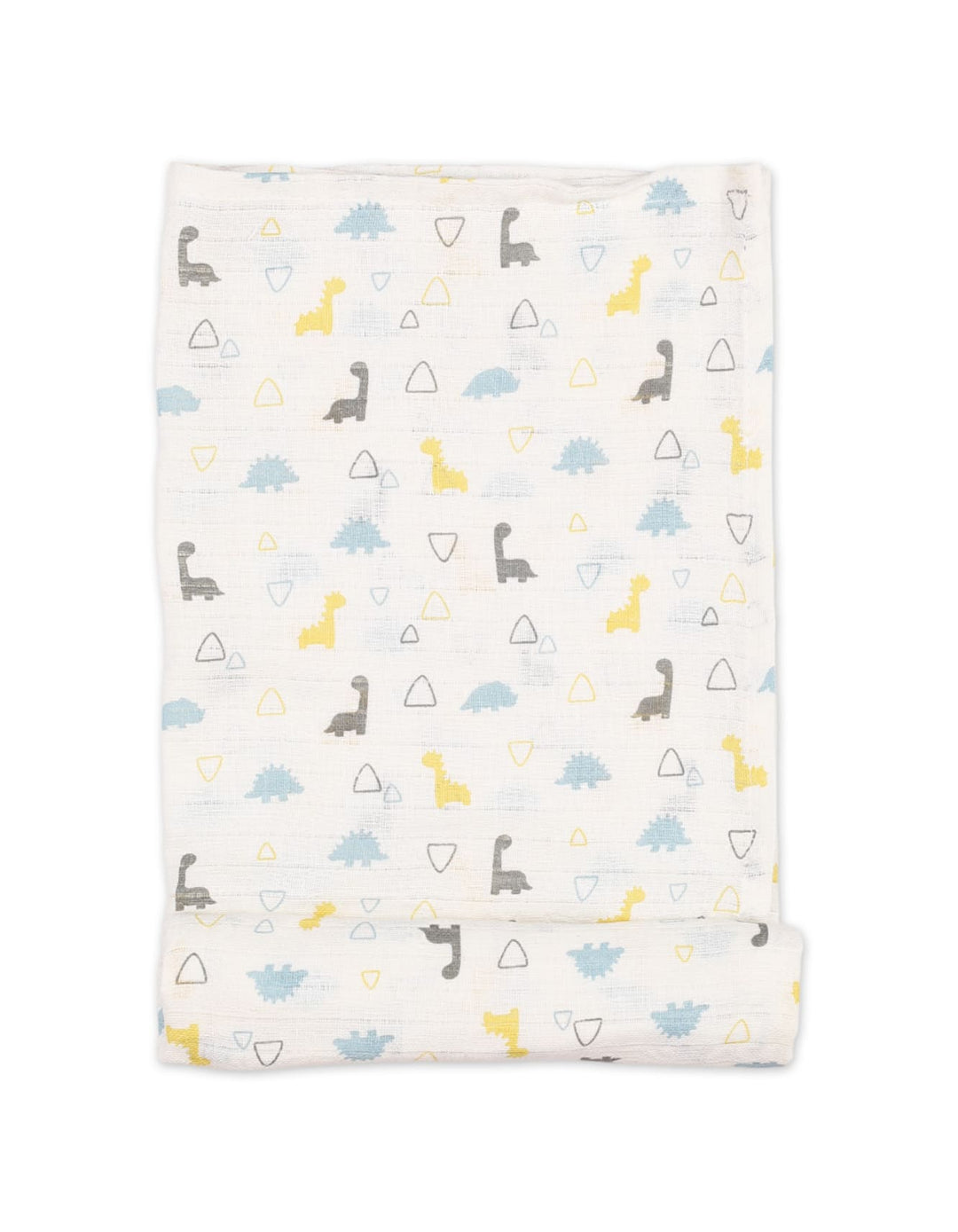 Muslin Sheets Pack of 2 Bambies Dino Dotted White at Zubaidas Pakistan
