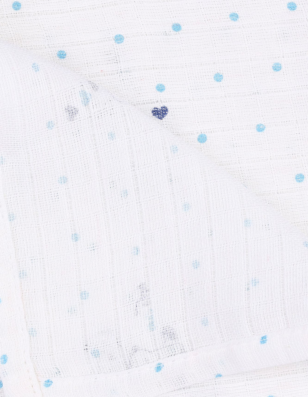 Muslin Sheets Pack of 2 Bambies Dino Dotted White at Zubaidas Online Pakistan