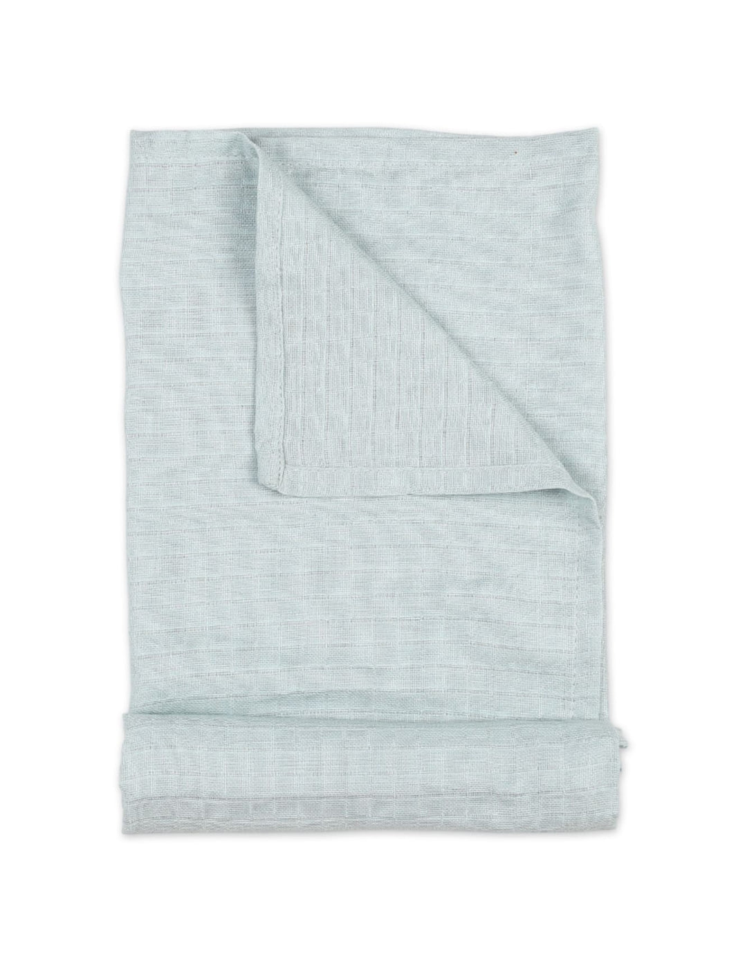 Muslin Sheets Pack of 2 Bambies Leaves White and Blue at Zubaidas Babyshop Pakistan