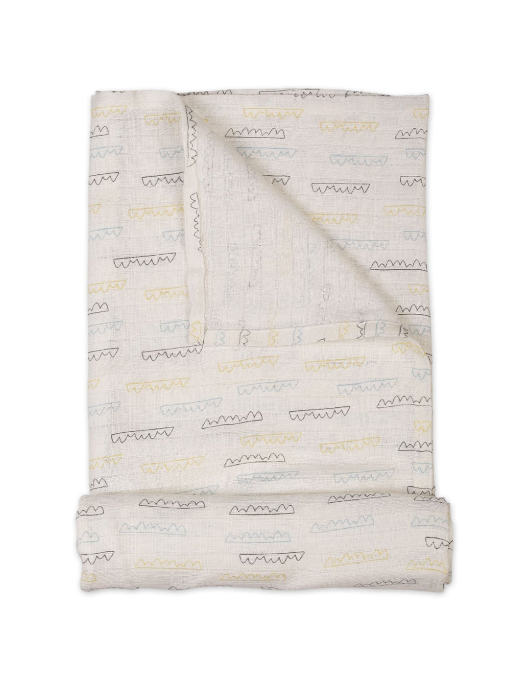 Muslin Sheets Pack of 2 Bambies Moon and Stars Print at Zubaidas Best Online baby store in Pakistan