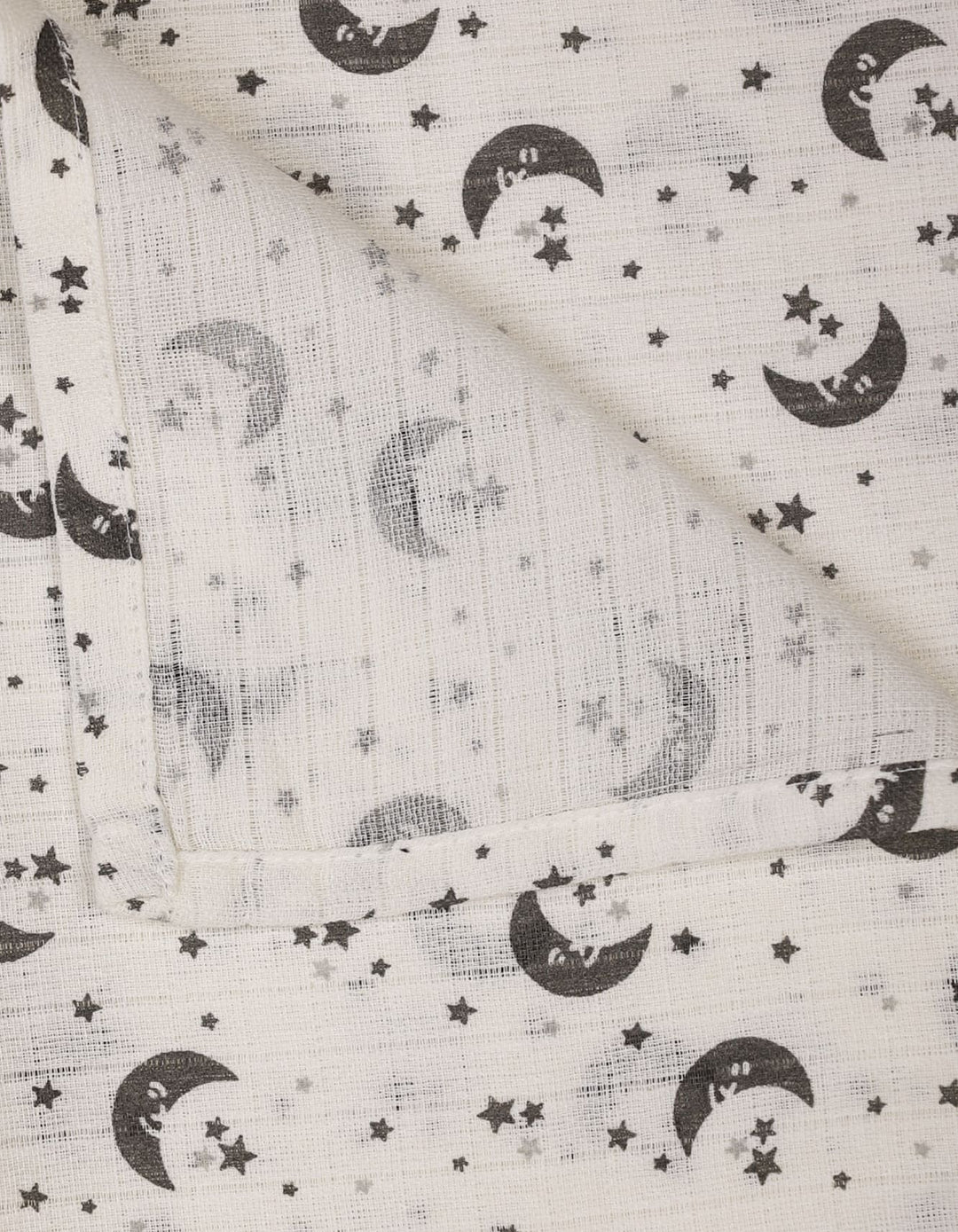 Muslin Sheets Pack of 2 Bambies Moon and Stars Print at Zubaidas Graco Babyshop Pakistan