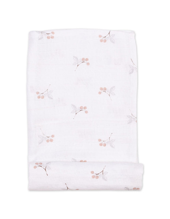 Muslin Sheets Pack of 2 Bambies Multi White and Pink at Zubaidas Pakistan