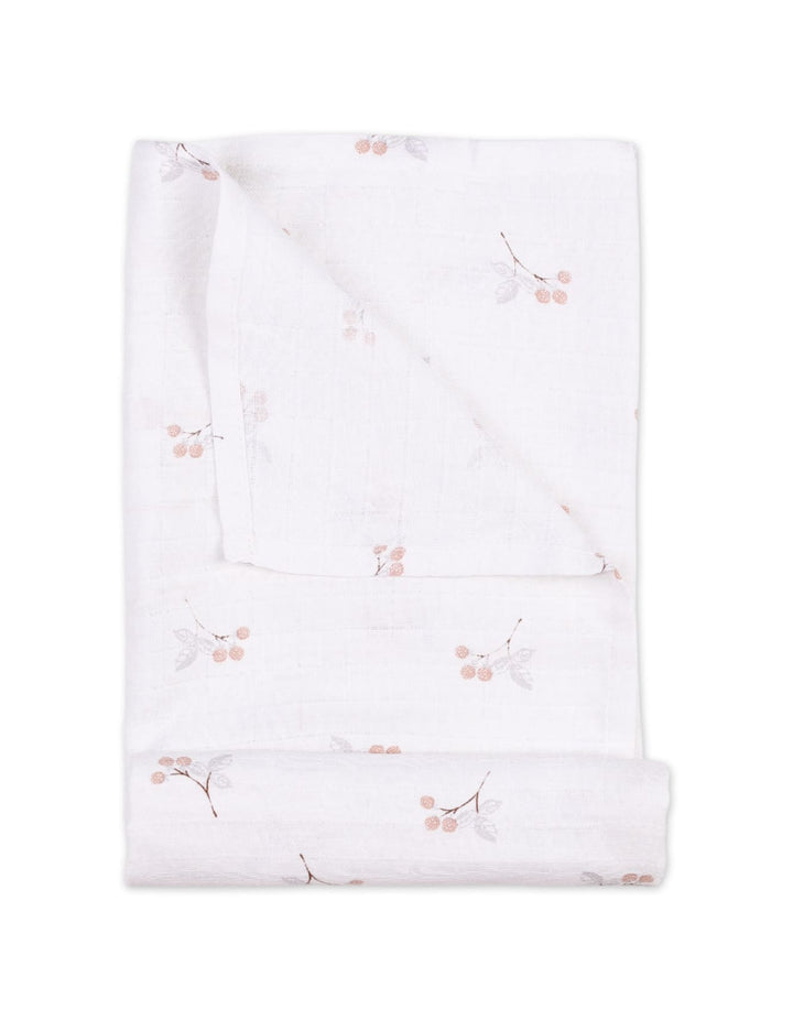 Muslin Sheets Pack of 2 Bambies Multi White and Pink at Zubaidas Official Pakistan