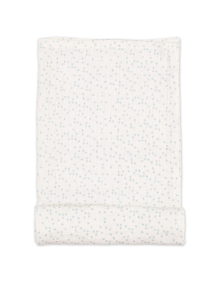 Muslin Sheets Pack of 2 Bambies Waves White at Zubaidas Official Online Baby Store Pakistan