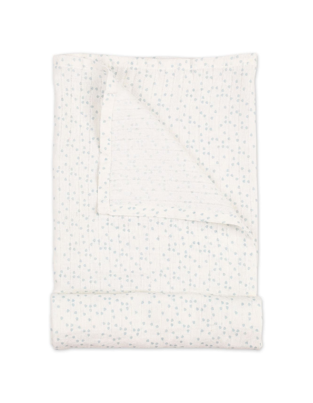 Muslin Sheets Pack of 2 Bambies Waves White at Zubaidas Online Pakistan
