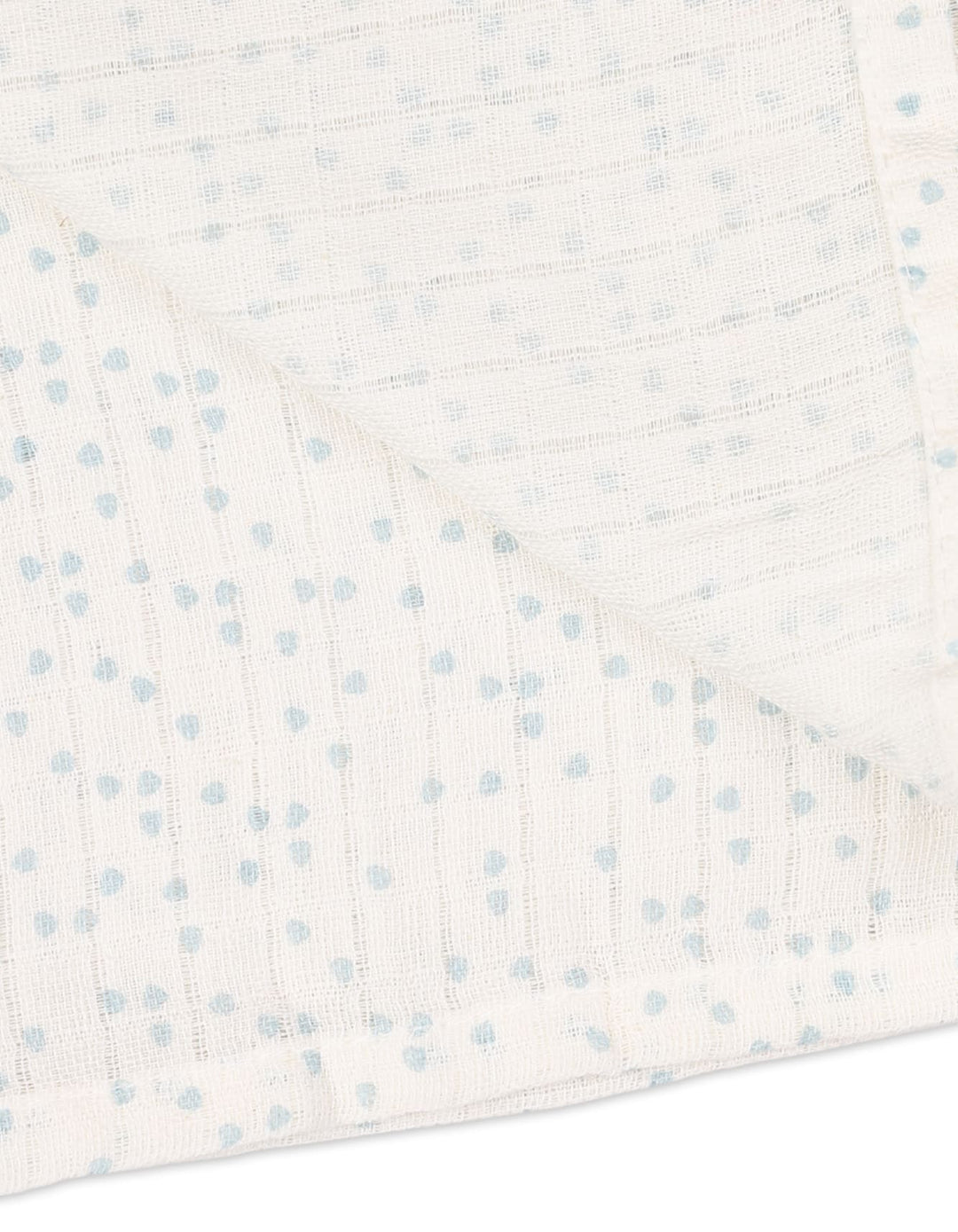 Muslin Sheets Pack of 2 Bambies Waves White at Zubaidas Graco Babyshop Pakistan