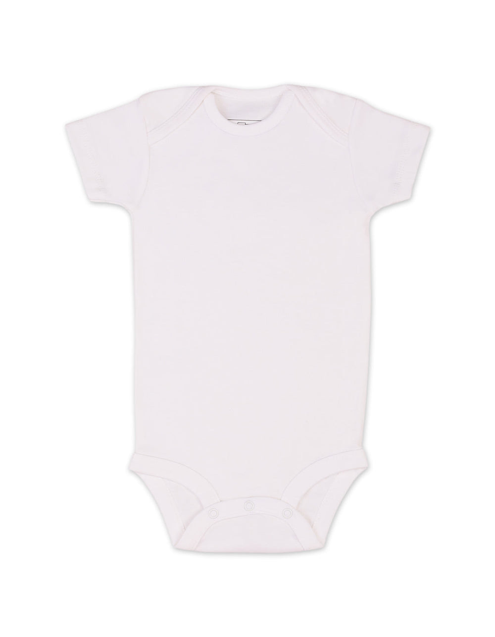 Newborn 3 Pieces Bodysuits Bambies Short Sleeves White at Zubaidas Official Pakistan