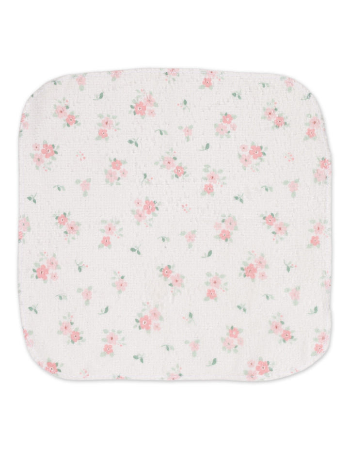 Newborn Girl Wash Cloths Pack of 12 Floral Pink Multicolor at Zubaidas Number 1 Baby Store in Pakistan