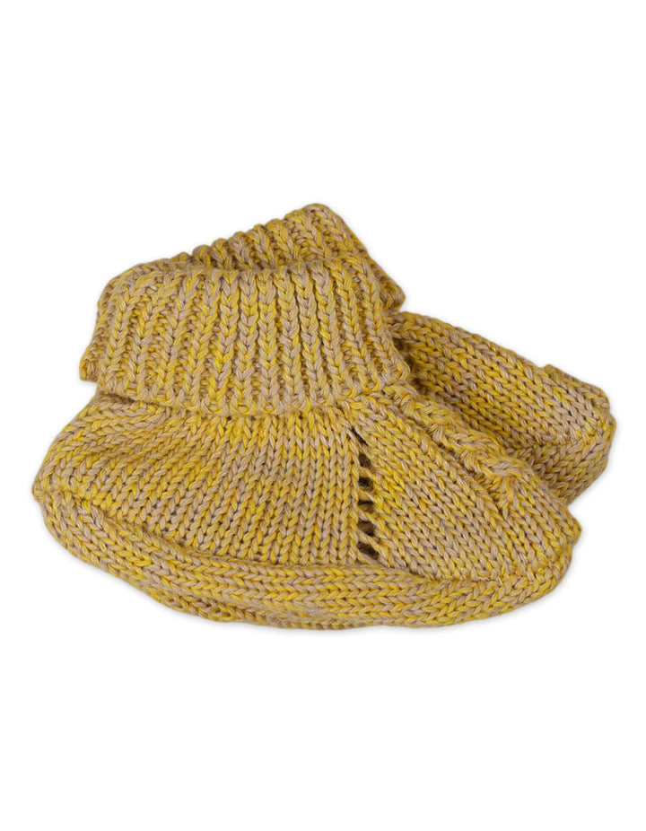 Newborn Winter Knitted Clothing Set Bambies Mustard at Zubaidas Babyshop Pakistan
