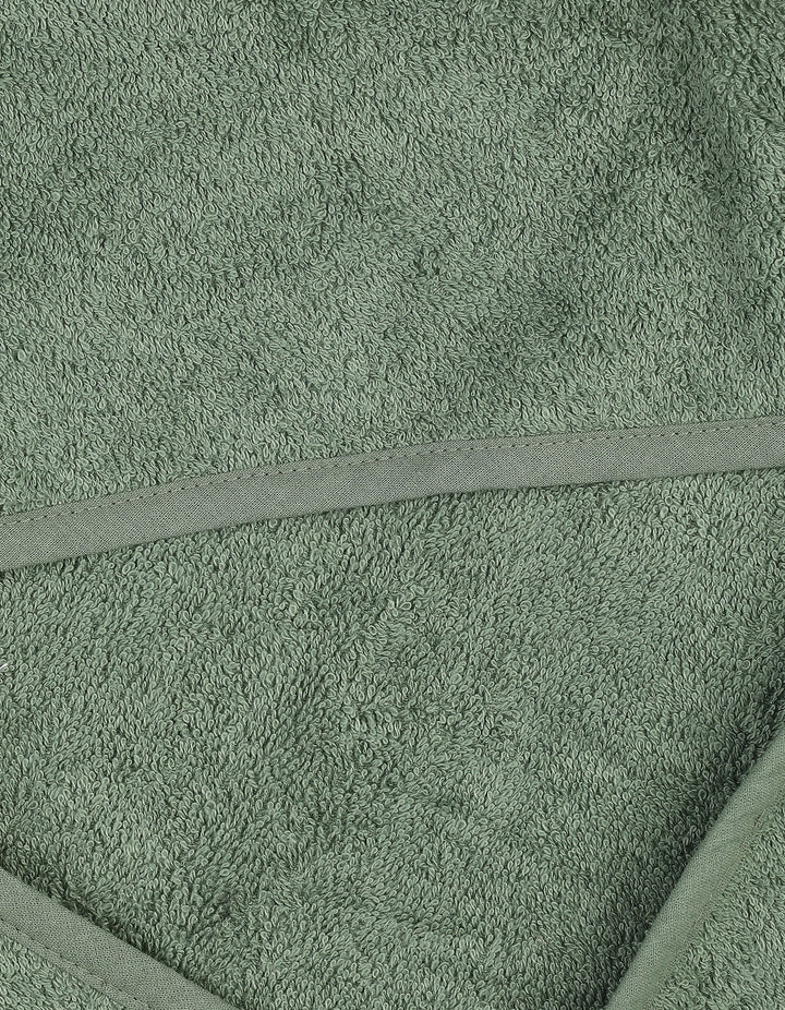 Newborn Baby Bath Towel Olive Green Bambies at Zubaidas Pakistan