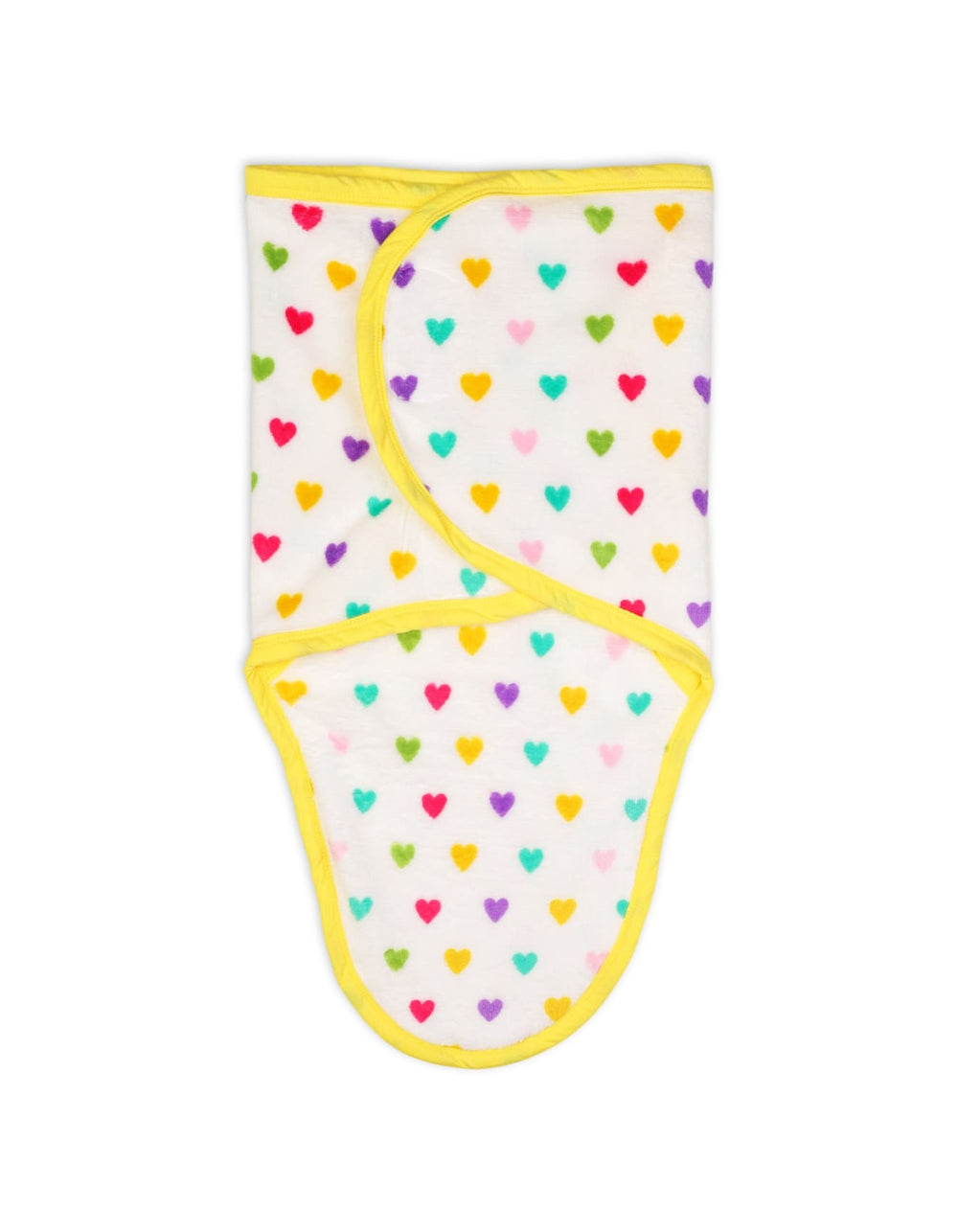 Newborn Baby Blanket Wraps Bambies Hearts Multicolor at Zubaidas Pakistan