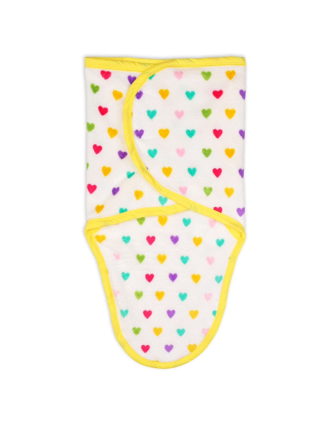 Newborn Baby Blanket Wraps Bambies Hearts Multicolor at Zubaidas Pakistan