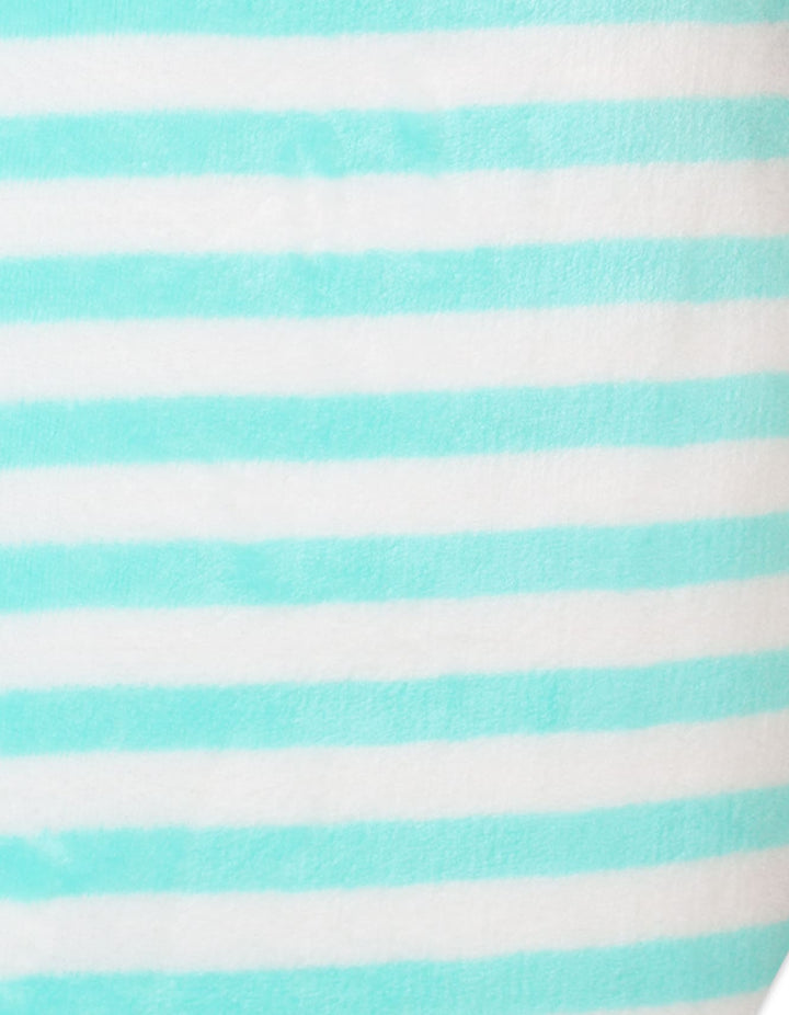 Newborn Baby Boys and Baby Girls Blankets Bambies Stripes Cyan at Zubaidas Official Pakistan