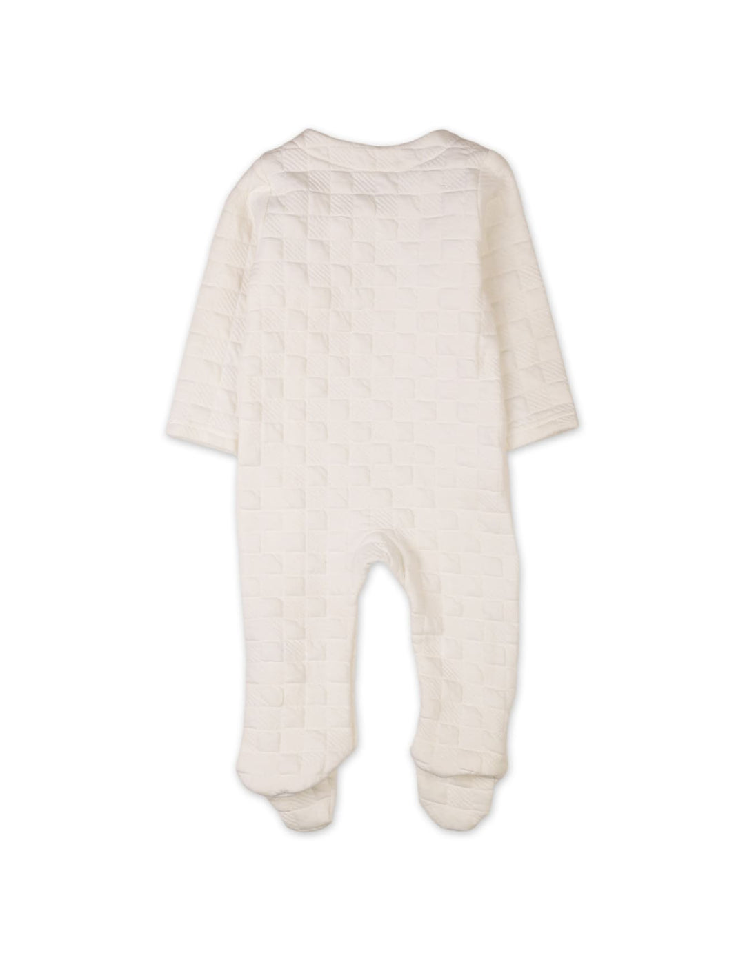 Newborn Baby Boys and Baby Girls Sleepsuits Bambies Quilted Off White at Zubaidas Pakistan