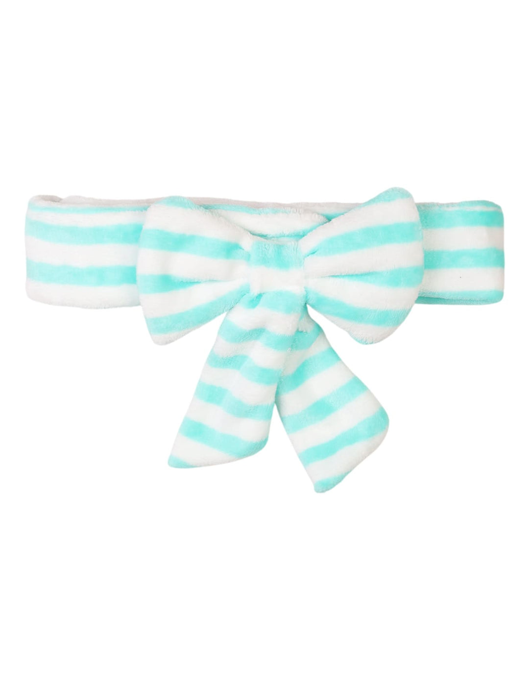 Newborn Baby Carry Nest Bambies Striped Plush Bear Design Mint Green at Zubaidas
