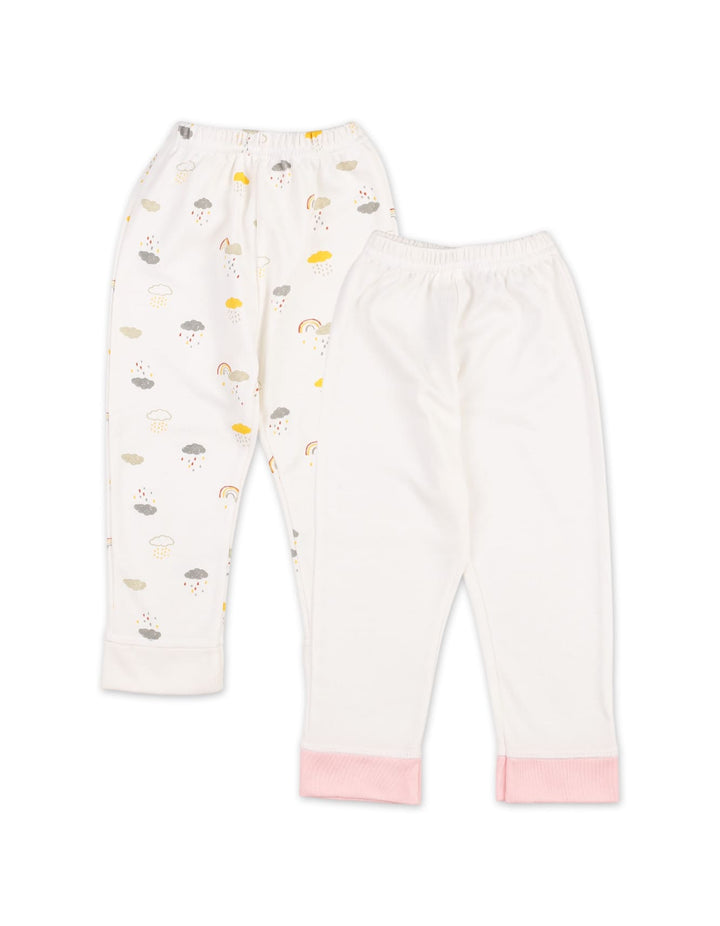 Newborn Baby Girl Pajamas Bambies Rainbow at Zubaidas