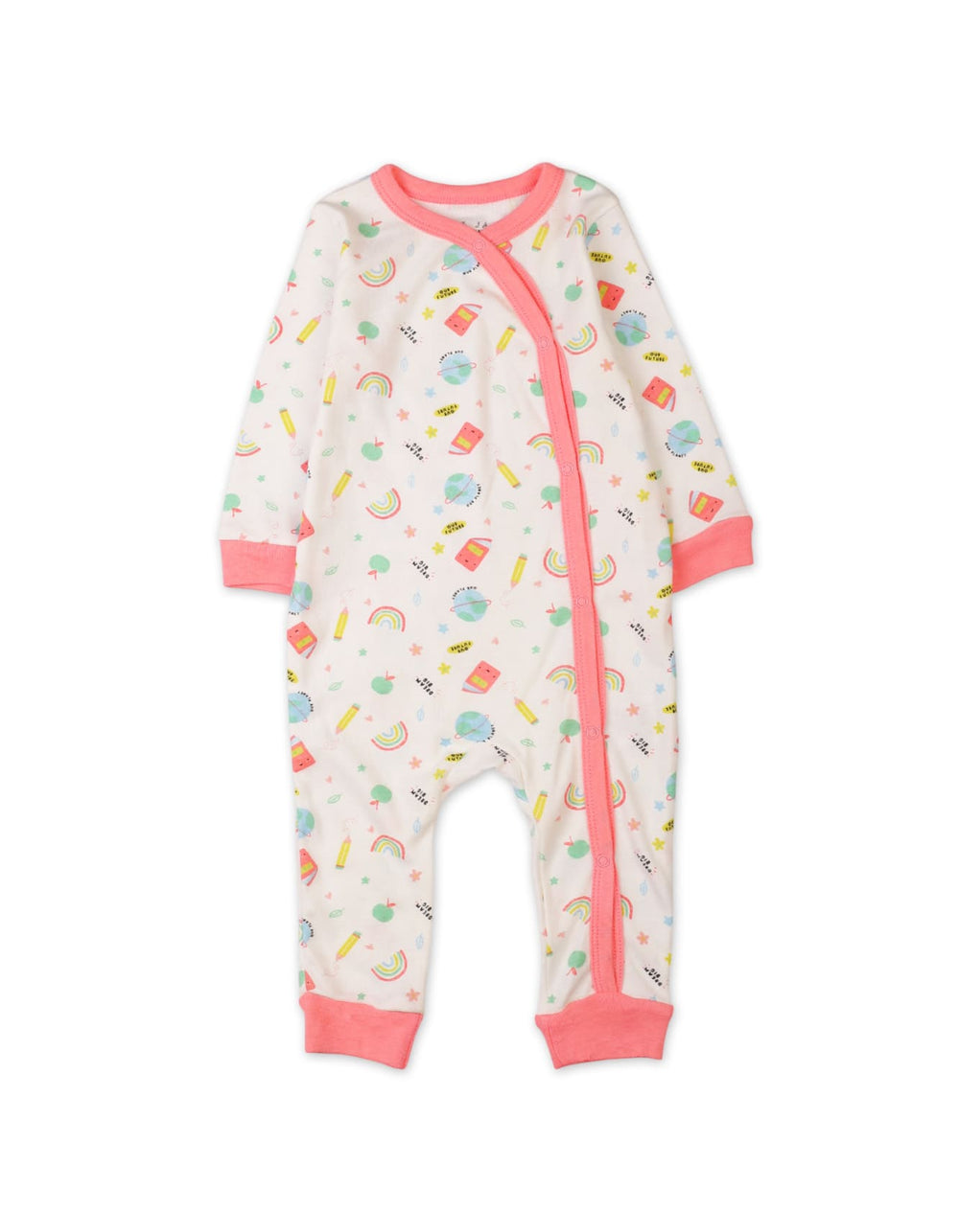 Newborn Baby Girls 3 Pieces Winter Dress Sets Bambies Dream Big Pink at Zubaidas