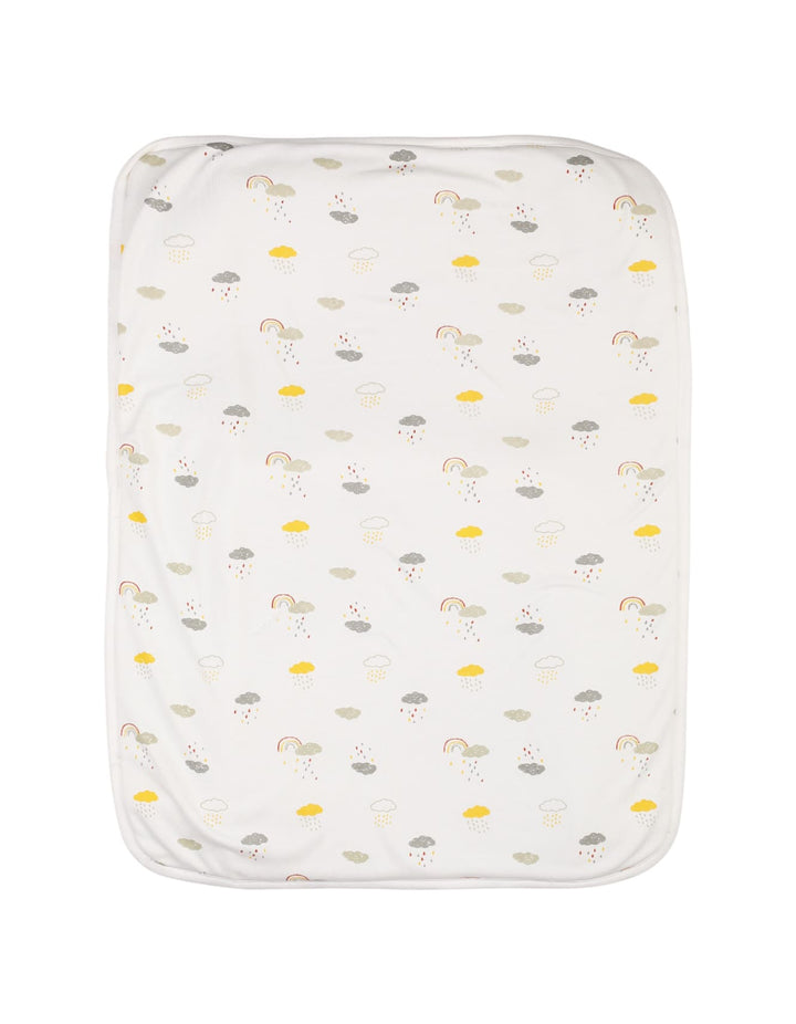 Newborn Baby Girls Changing Sheet Rainbow Theme by Bambies at Zubaidas