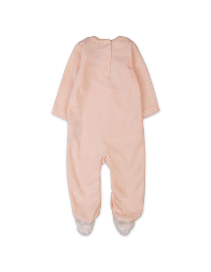 Newborn Baby Girls Onesies Bambies Heart Peach at Zubaidas Official Pakistan