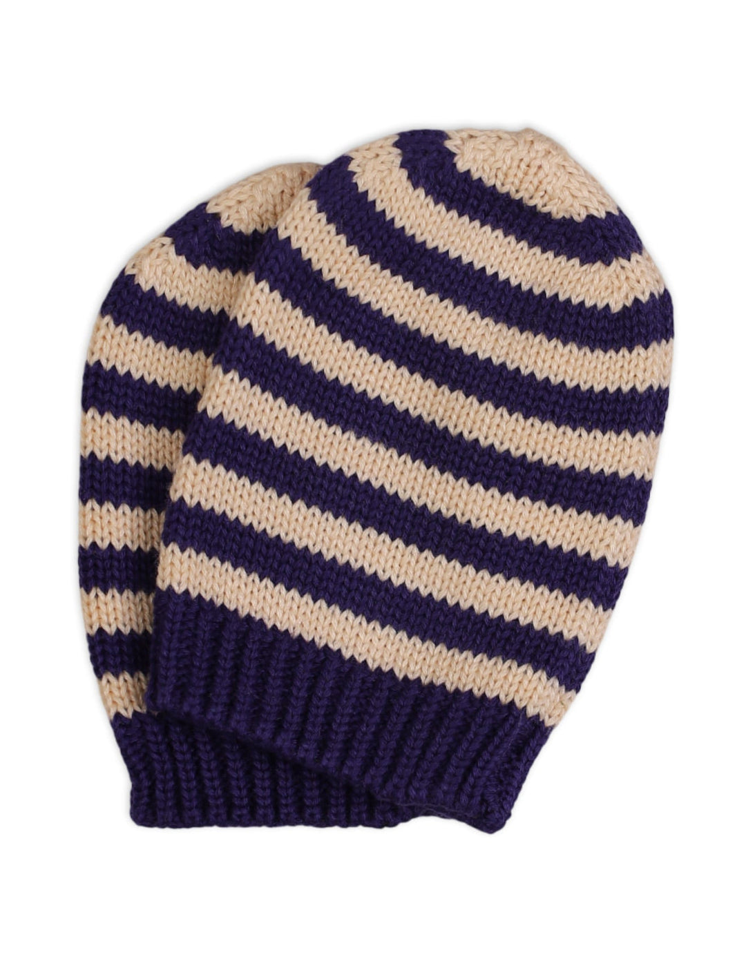 Newborn Baby Winter Knitted Suit Sets Bambies Striped Navy at Zubaidas Babyshop Pakistan