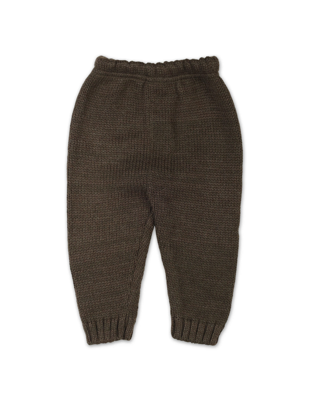 Newborn Baby Winter Woolen Trousers Bambies Dark Green at Zubaidas