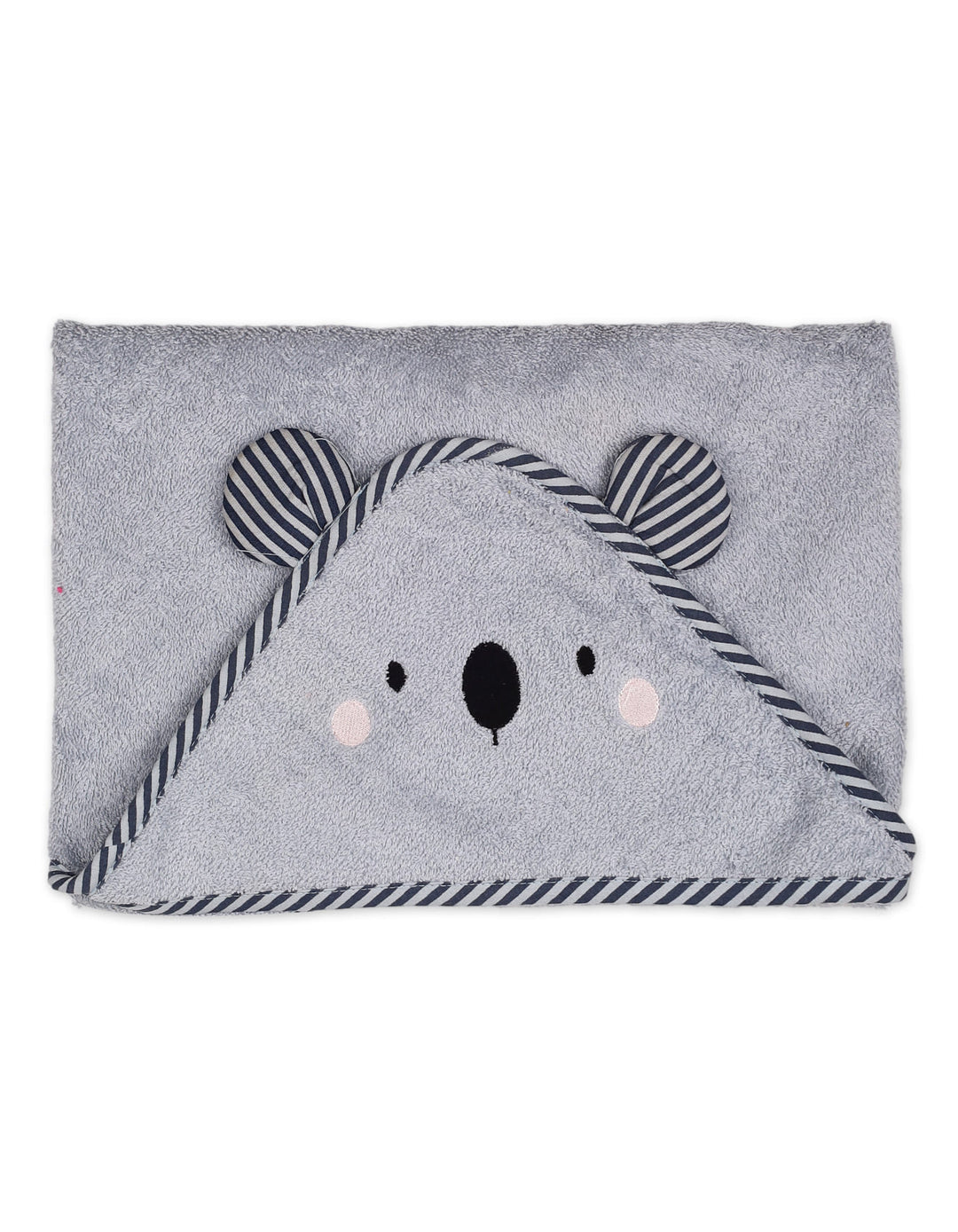 Newborn Bath Towel Hooded Bambies Koala Grey at Zubaidas Online Pakistan