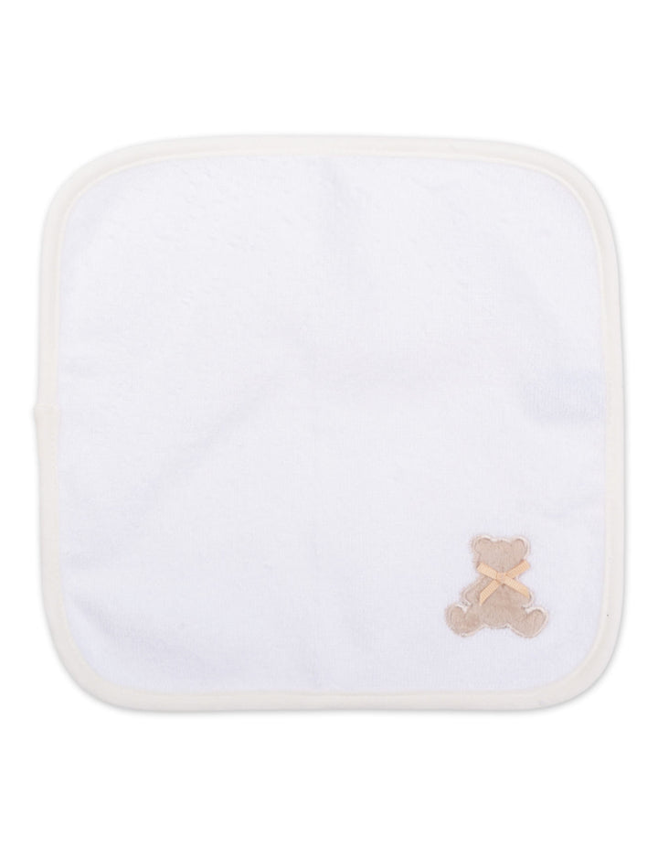 Newborn Bath Towel Set Bear White and Beige at Zubaidas Best Online Baby and Kids Shop in Pakistan