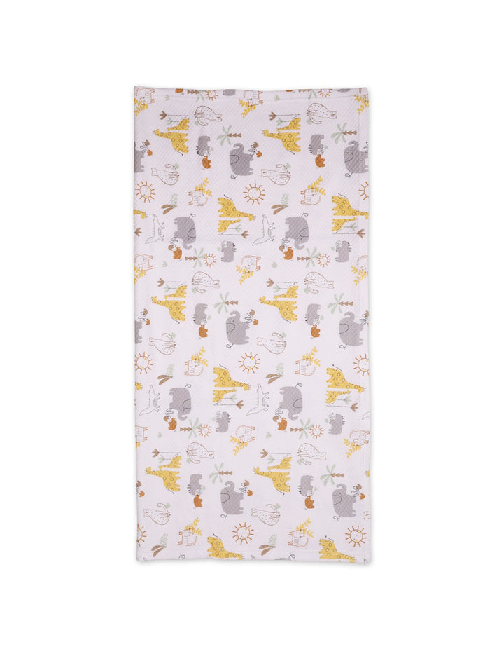 Newborn Blanket and Head Shaper Pillow Safari at Zubaidas Best Online Baby and Kids Store in Pakistan