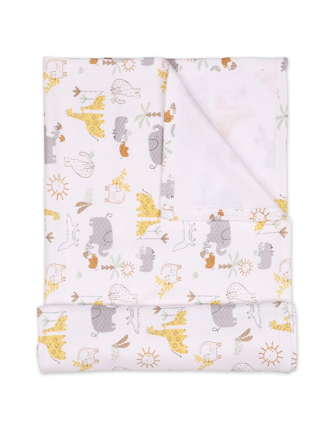 Newborn Blanket and Head Shaper Pillow Safari at Zubaidas Online Pakistan