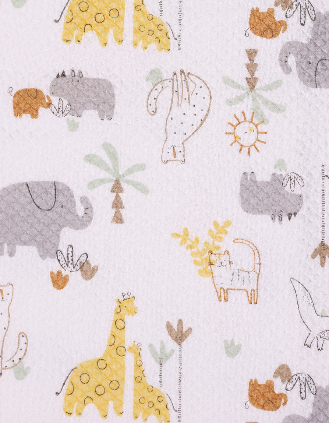 Newborn Blanket and Head Shaper Pillow Safari at Zubaidas Number 1 Baby and Kids Store in Pakistan
