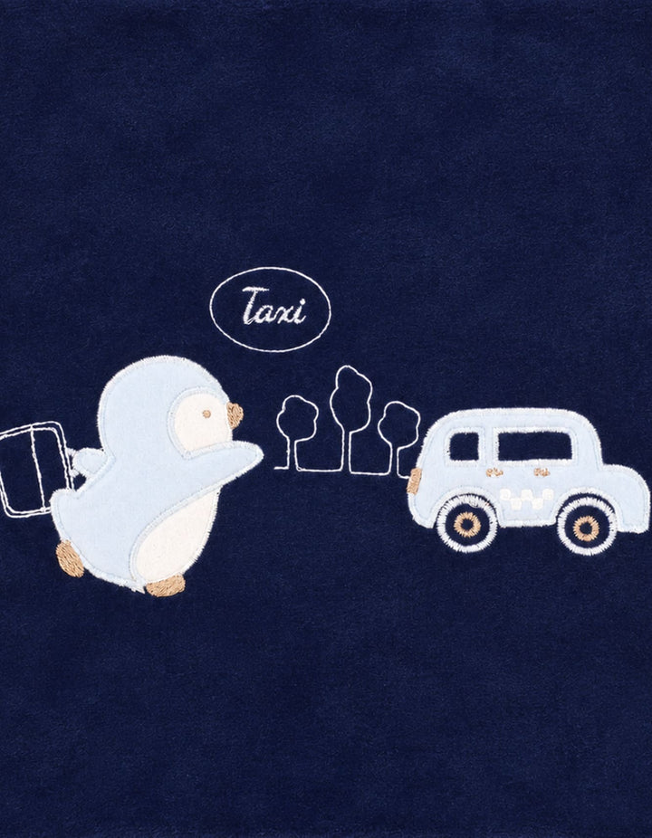 Newborn Blanket Car Navy Blue at Zubaidas Pakistan
