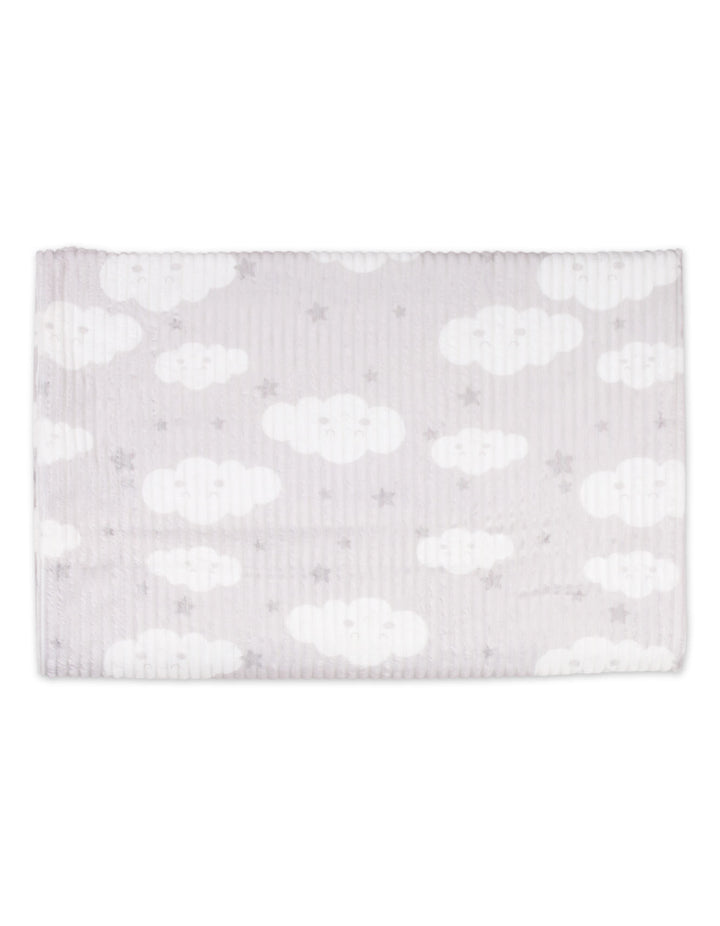 Newborn Blanket Cloud and Star Grey at Zubaidas Online Pakistan