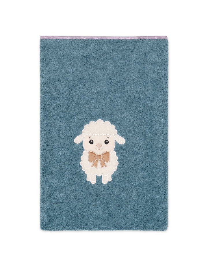 Newborn Blanket Cute Lamb Green at Zubaidas Online Pakistan