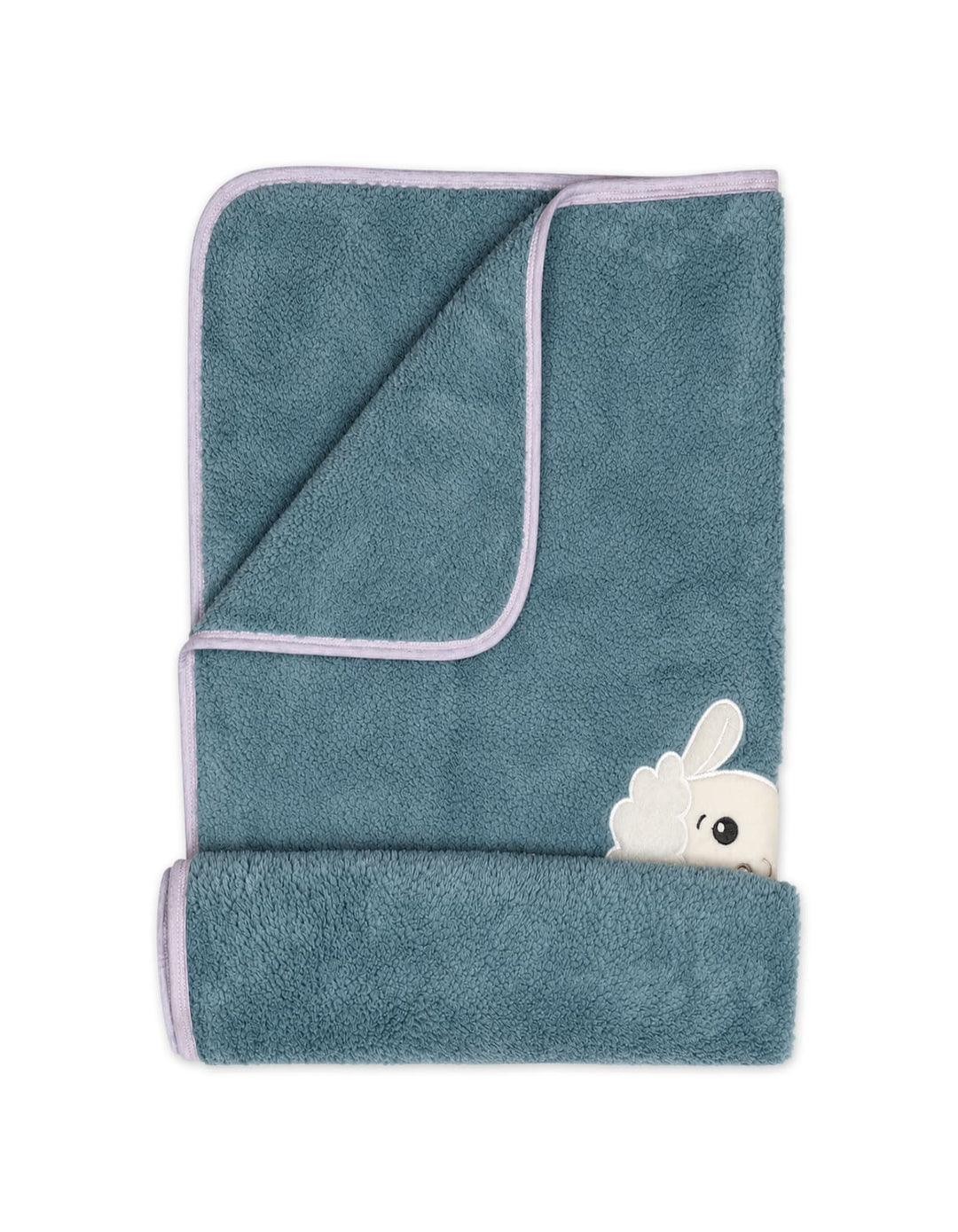 Newborn Blanket Cute Lamb Green at Zubaidas
