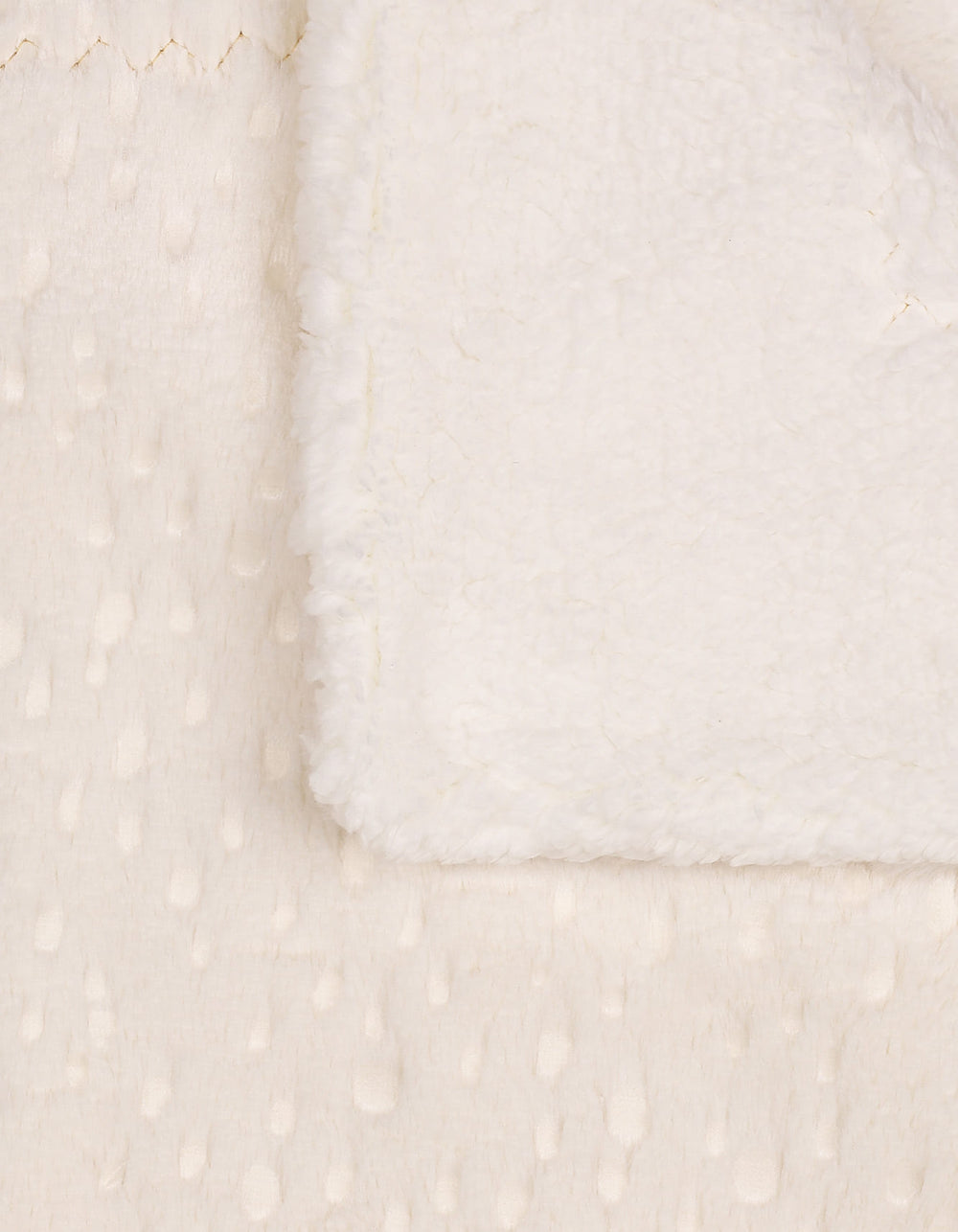 Newborn Blanket Dots Off White at Zubaidas Official Pakistan