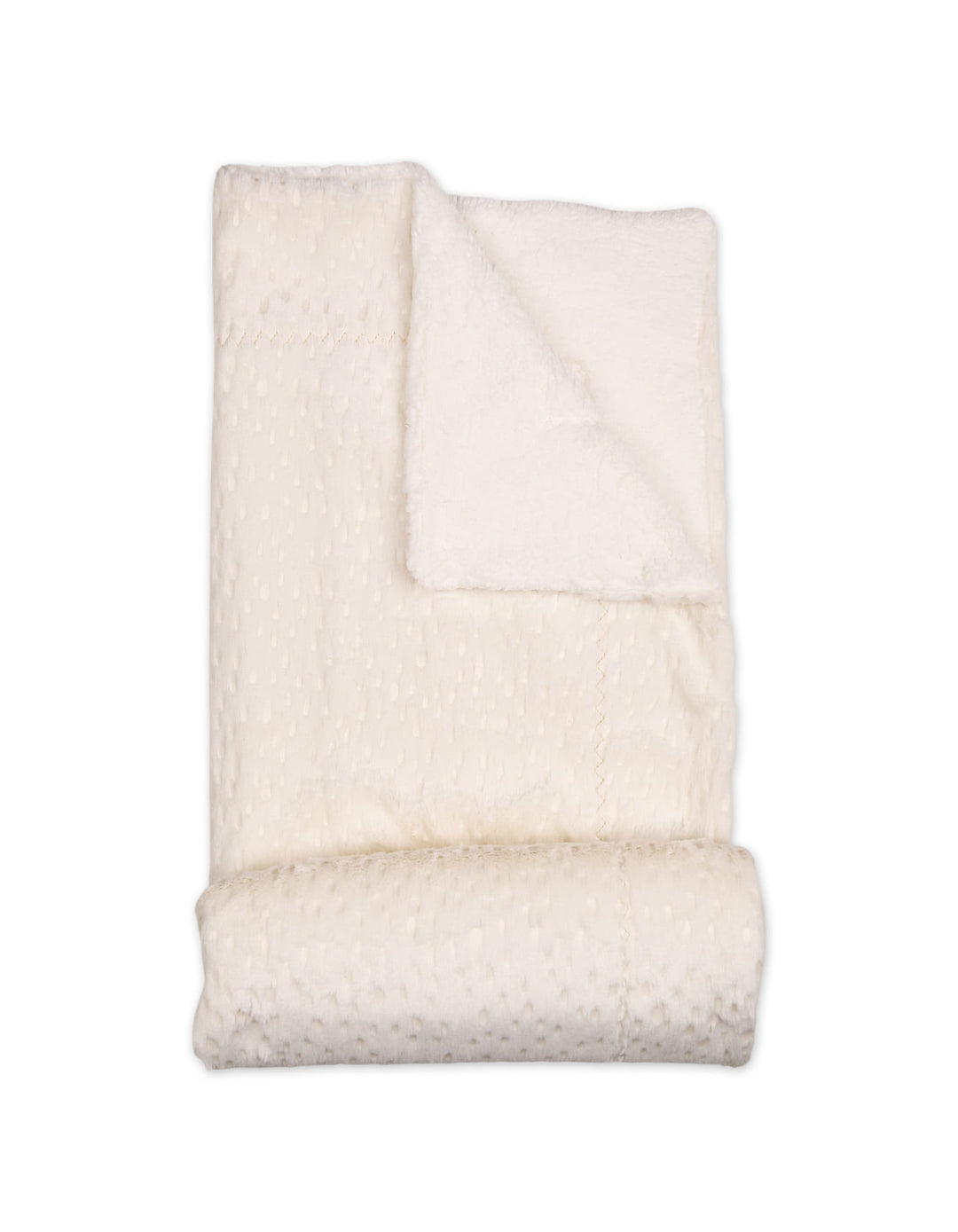 Newborn Blanket Dots Off White at Zubaidas