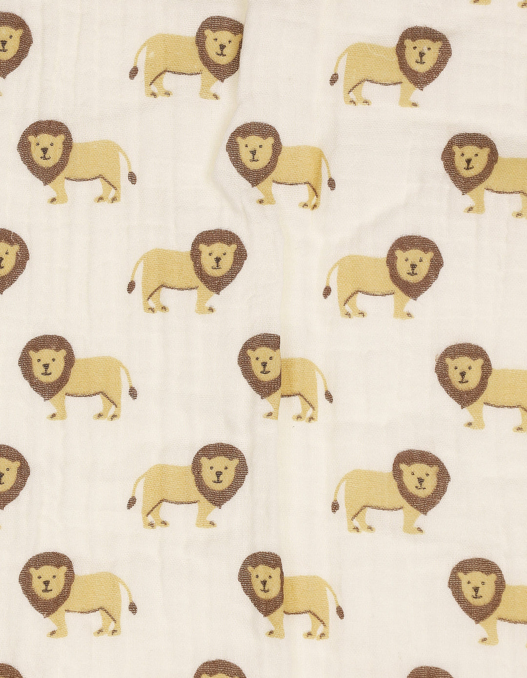 Newborn Blanket Lion White and Brown at Zubaidas Official Pakistan