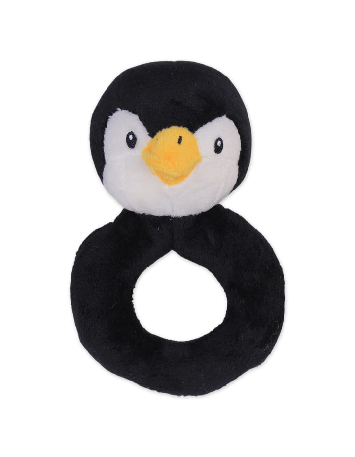 Newborn Blanket Plush Rattle Toy Penguin at Zubaidas Online Pakistan