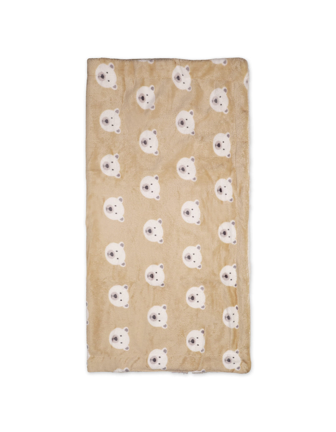 Newborn Blanket Sherpa Fleece Polar Bear Beige at Zubaidas Official Pakistan