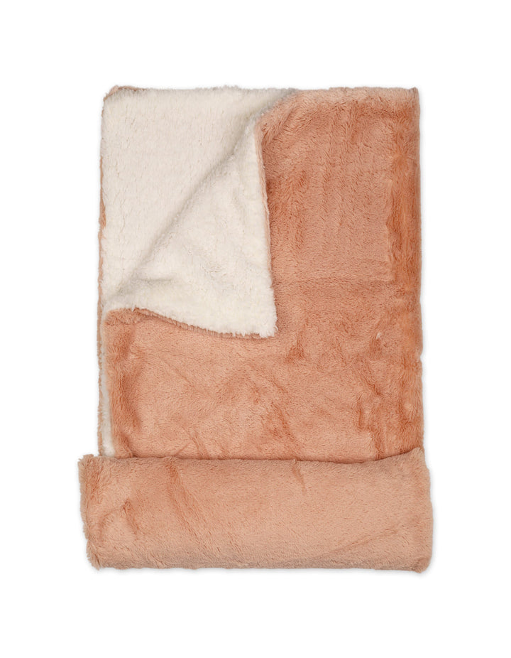 Newborn Blanket with Stuff Toy Bunny PInk at Zubaidas Official Pakistan