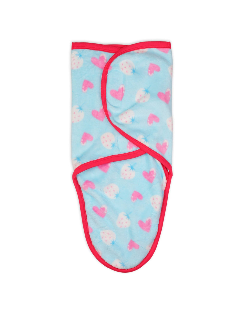 Newborn blanket wraps Bambies Heart Light Blue at Zubaidas Pakistan