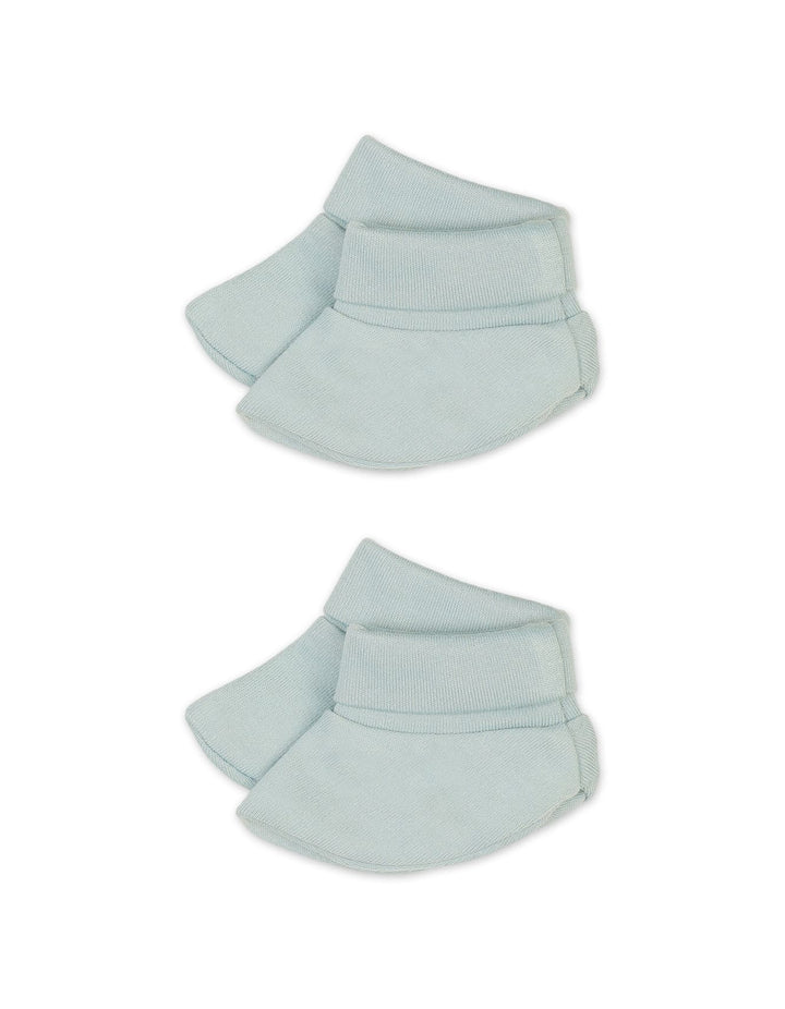 Newborn Booties Pack of 2 Bambies Marine Green at Zubaidas