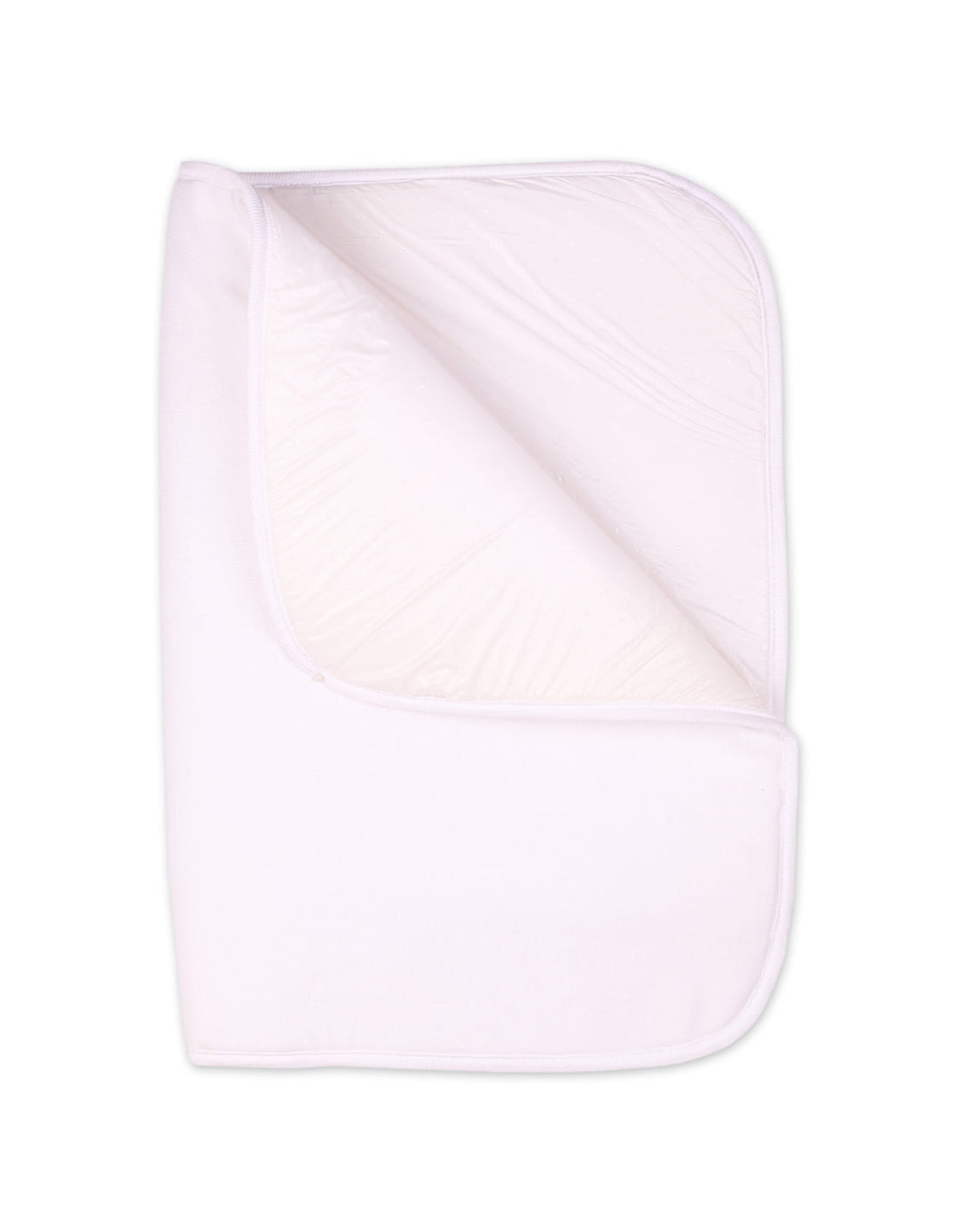 Newborn boy and Girl Changing Sheet Bambies Plain White at Zubaidas