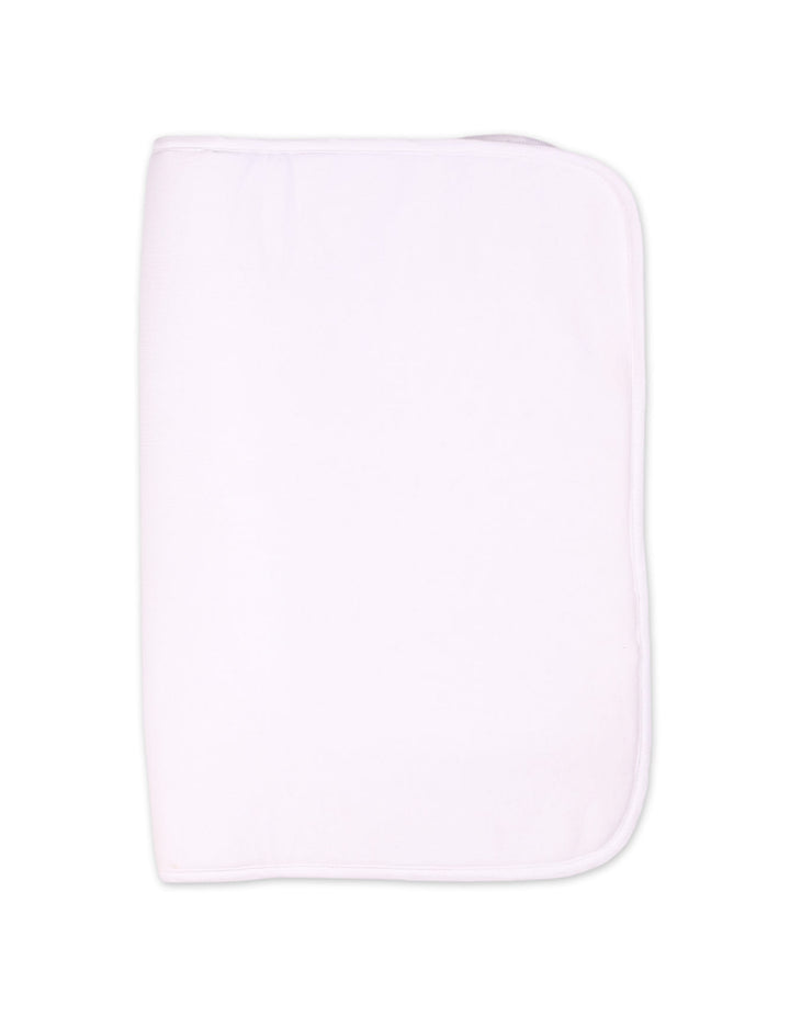 Newborn boy and Girl Changing Sheet Bambies Plain White at Zubaidas Official Pakistan