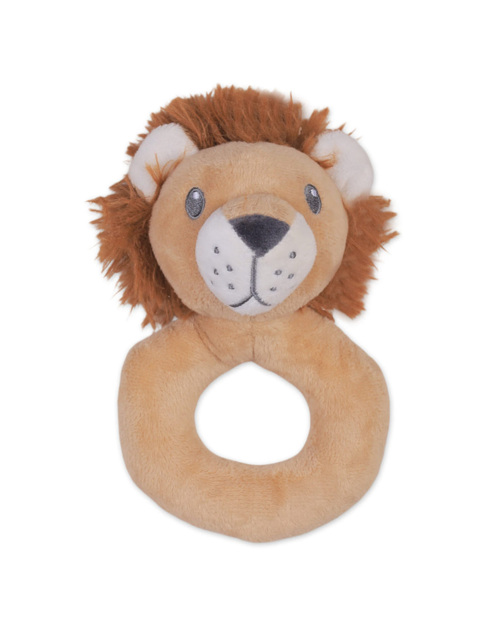 Newborn Boy Blanket Plush Rattle Toy Lion at Zubaidas Official Pakistan